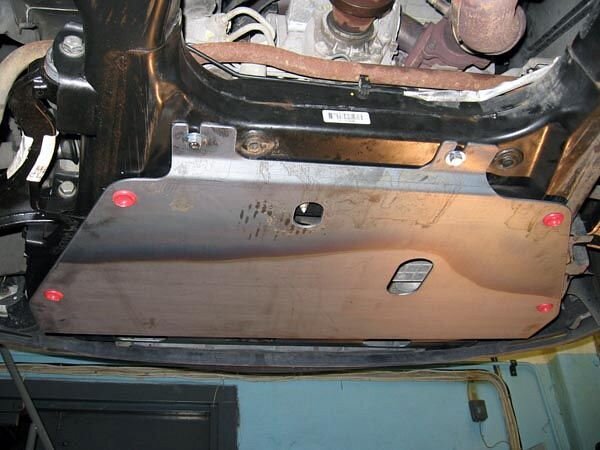 Защита картера и КПП Chrysler Pacifica двигатель 3,5  (2003-2006)  арт: 04.0973