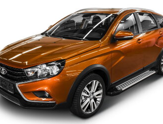 Пороги Lada (ВАЗ)  Vesta Cross I  (подножки, площадки) D180AL.6003.1