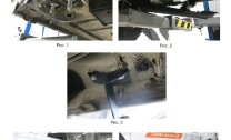 Пороги на автомобиль "Bmw-Style круг" Rival для Lada Vesta Cross универсал 2017-н.в., 180 см, 2 шт., алюминий, D180AL.6003.1