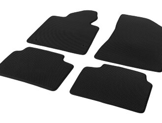 Коврики в салон автомобиля AutoFlex EVA (ЭВА, ЕВА) Standart для Kia K5 седан 2020-н.в., 4 части, с крепежом, 6280501