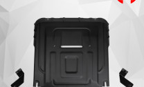 Защита картера и КПП АвтоБроня для Haval H3 РКПП 4WD (V - 1.5) 2024-н.в., рынок РФ, сталь 1.5 мм, с крепежом, штампованная, 111.09421.1