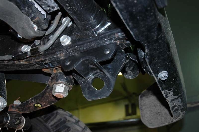 Защита рулевых тяг для Land Cruiser 75/78 арт.24.1265