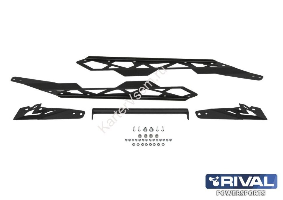 Бампер задний + комплект крепежа Ski-Doo Summit SP 154 850 E-TEC, Summit X 154 850 E-TEC  (2017-2023) арт. 444.7274.1