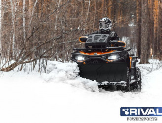 Снегоотвал быстросъемный Quick2 black 150 мм (All ATV) (Land Rover )