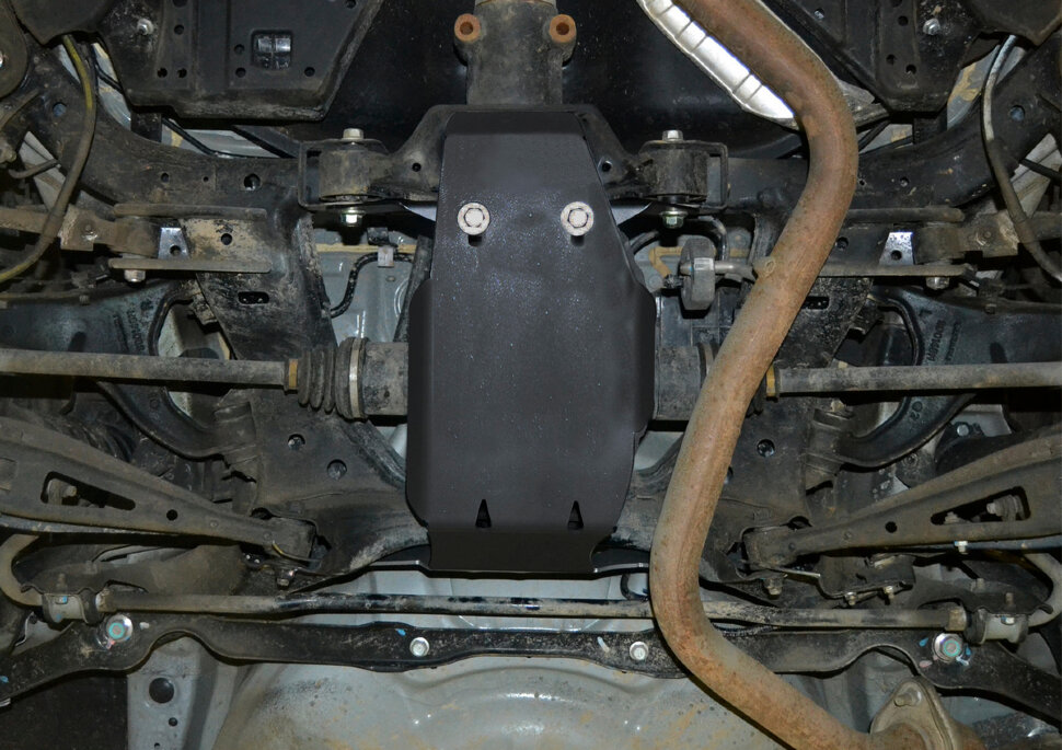 Защита редуктора АвтоБроня для Subaru Outback IV, V 2009-2021, сталь 1.8 мм, с крепежом, 111.05428.1