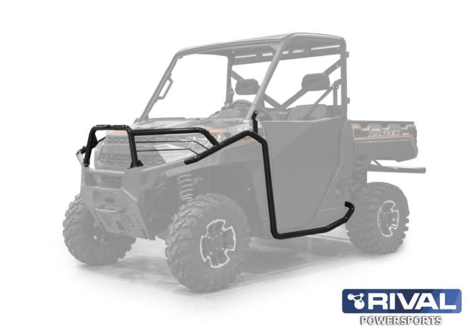 Бампер передний с боковой защитой Polaris Ranger 1000XP + комплект крепежа