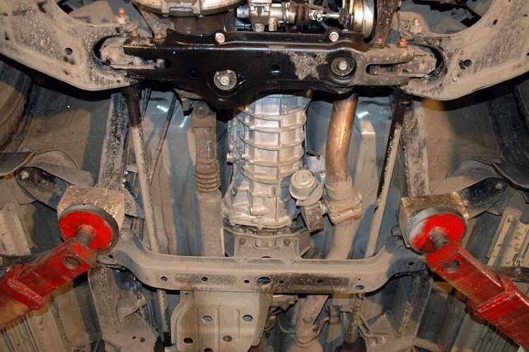 Защита КПП и РК Mazda BT-50 двигатель 2,5 TD  (2006-2011)  арт: 12.1167 V2