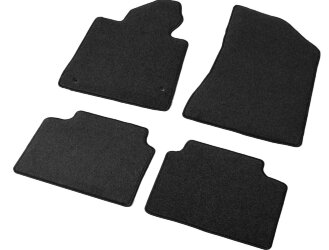 Коврики текстильные в салон автомобиля AutoFlex Standard для Kia K5 седан 2020-н.в., графит, 4 части, 4280501