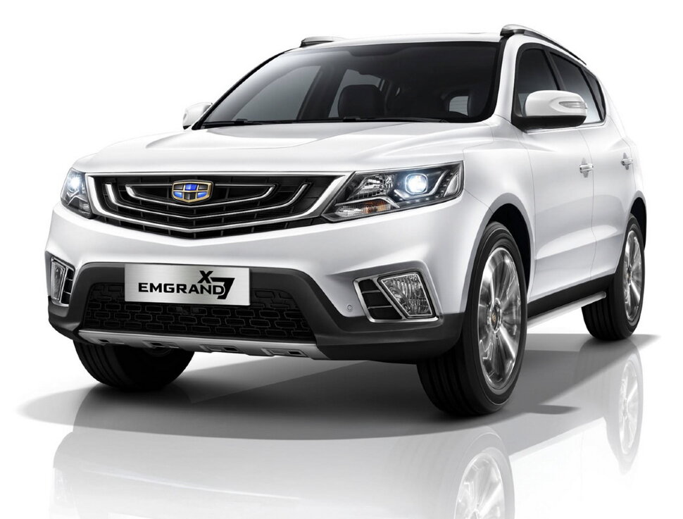 Защита порогов d57 Rival для Geely Emgrand X7 I рестайлинг 2018-н.в., нерж. сталь, 2 шт., R.1905.005 купить недорого