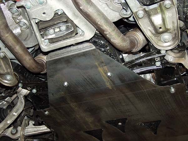 Защита картера и КПП Audi A6 двигатель 44960  (2004-2011)  арт: 02.0955