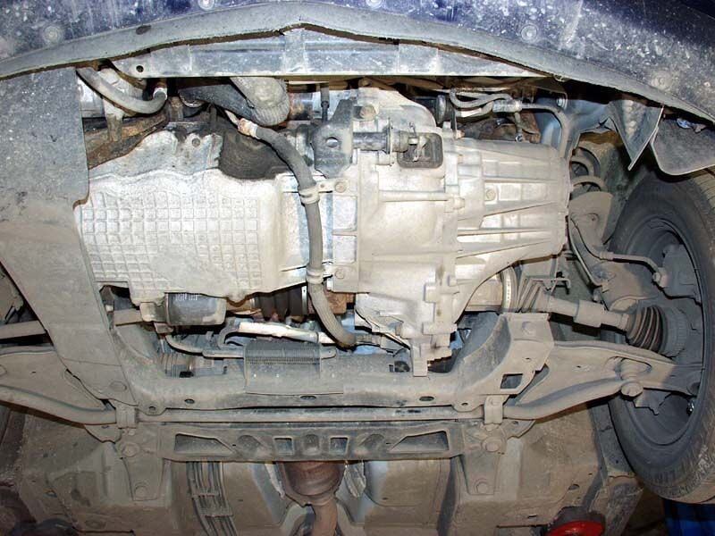 Защита картера и КПП Chrysler PT Cruiser двигатель 1,6; 2,0; 2,4; 2,2 CRD  (2000-2006)  арт: 04.0541
