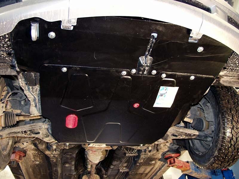 Защита картера и КПП Mitsubishi Lancer двигатель 1,5; 1,8  (2000-2004)  арт: 14.0515