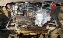 Защита картера и КПП Renault Master двигатель 2,5; 3,0  (2003-2010)  арт: 18.0875