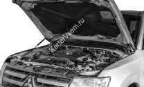 Газовые упоры капота АвтоУпор для Mitsubishi Pajero IV 2006-2020, 2 шт., UMIPAJ012