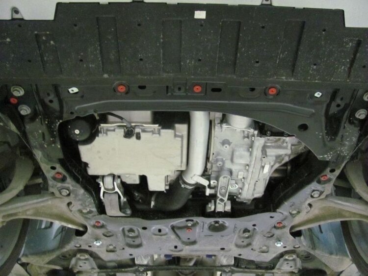 Защита картера и КПП Volvo V 60 двигатель 2,0 АТ; 2.0 D AT, 2,0T (320 л.с.) АТ  (2015-)  арт: 25.2891 V1