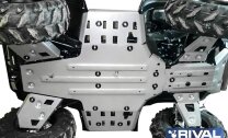 Комплект AL защиты днища Yamaha Grizzly 550, 700 (2011-2013)