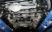 Защита КПП и РК Mercedes Benz G-Klasse двигатель 4,0; 4,5  (1996-)  арт: 13.0291