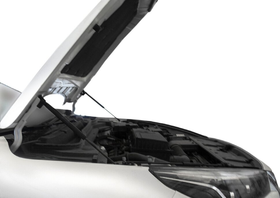 Газовые упоры капота Rival для JAC J7 2020-н.в., 2 шт., A.ST.9201.1