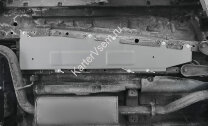 Защита топливных трубок Rival для Chery Tiggo 7 Pro 2020-н.в., алюминий 3 мм, с крепежом, штампованная, 333.0929.1
