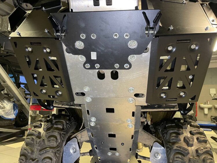 Пороги усиленные для квадроцикла для Can-Am (BRP) Квадроциклов Outlander G2 Max 500/650/800/1000/1000X-MR, 2013-17