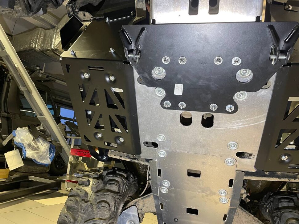 Пороги усиленные для квадроцикла для Can-Am (BRP) Квадроциклов Outlander G2 Max 500/650/800/1000/1000X-MR, 2013-17