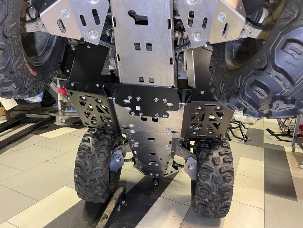 Пороги усиленные для квадроцикла для Can-Am (BRP) Квадроциклов Outlander G2 Max 500/650/800/1000/1000X-MR, 2013-17