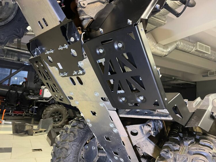 Пороги усиленные для квадроцикла для Can-Am (BRP) Квадроциклов Outlander G2 Max 500/650/800/1000/1000X-MR, 2013-17
