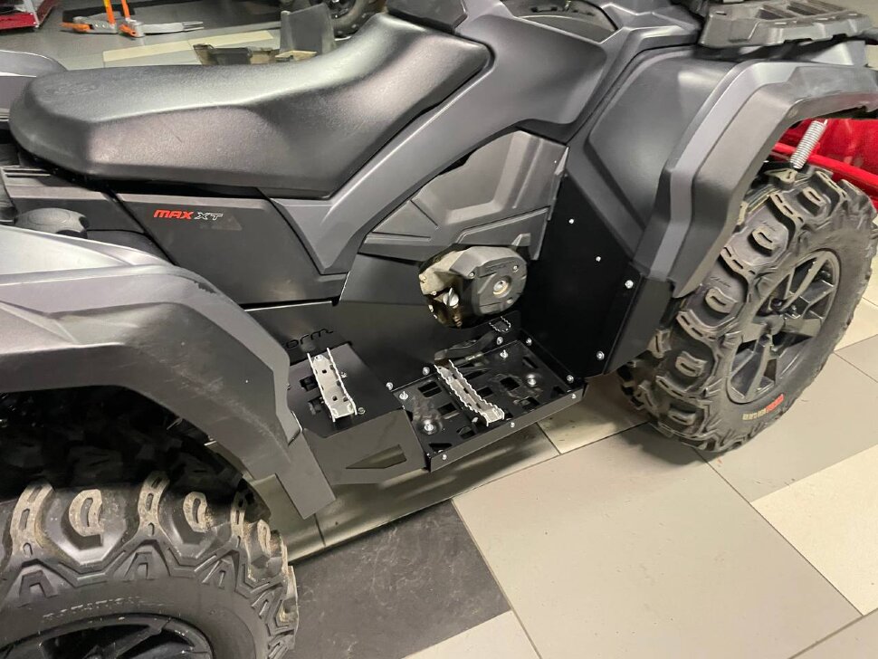 Пороги усиленные для квадроцикла для Can-Am (BRP) Квадроциклов Outlander G2 Max 500/650/800/1000/1000X-MR, 2013-17