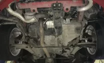 Защита картера и КПП Mitsubishi Lancer двигатель 2  (2003-2006)  арт: 14.1121