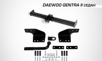 Фаркоп разборный Berg для Daewoo Gentra II поколение седан 2013-2016, шар A, 1200/75 кг, F.1012.001