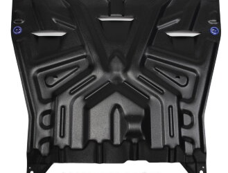 Защита картера и КПП Rival для Kia Optima IV рестайлинг АКПП 2018-2020, сталь 1.5 мм, с крепежом, штампованная, 111.2837.1