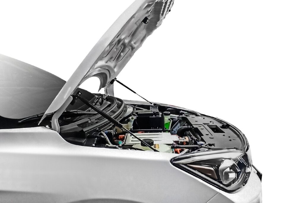 Газовые упоры капота Rival для Evolute i-Pro 2022-н.в., 2 шт., A.ST.0601.1