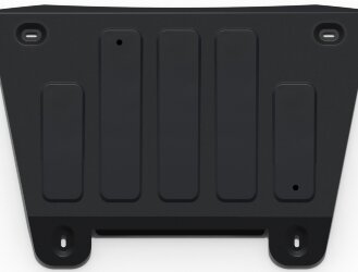 Защита картера и КПП АвтоБроня для Luxgen Luxgen 7 SUV 2013-2015, штампованная, сталь 1.8 мм, с крепежом, 111.08801.1