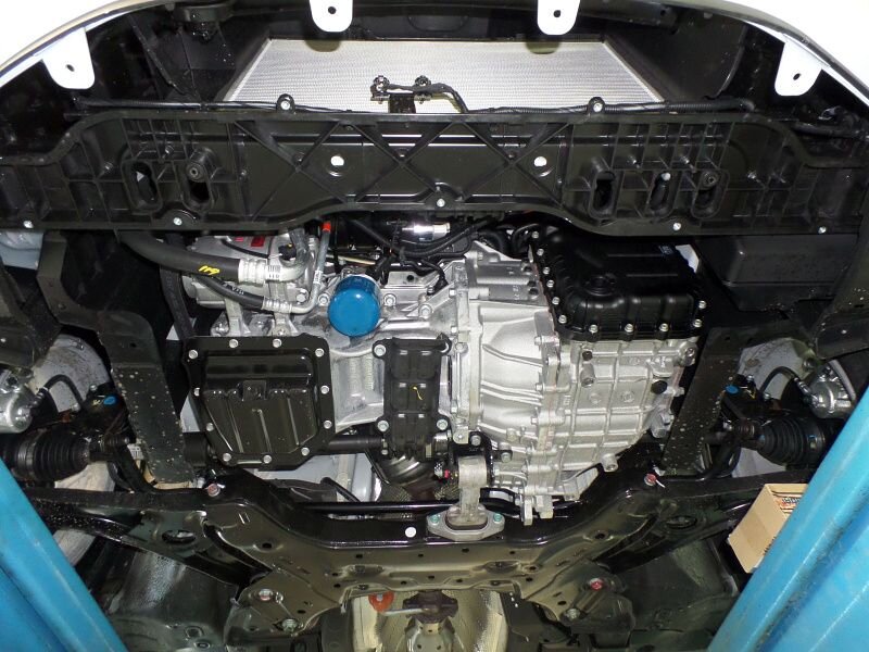Защита картера и КПП для Hyundai Elantra 5 от Sheriff арт. 10.2101 год. 2011-2015
