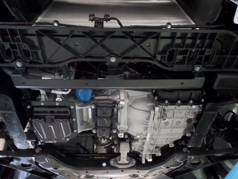Защита картера и КПП для Hyundai Elantra 5 от Sheriff арт. 10.2101 год. 2011-2015