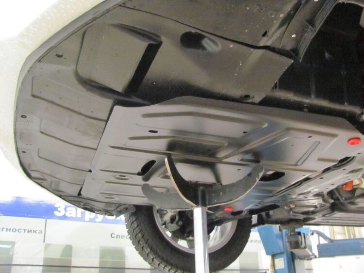 Защита картера и КПП для Hyundai Elantra 5 от Sheriff арт. 10.2101 год. 2011-2015