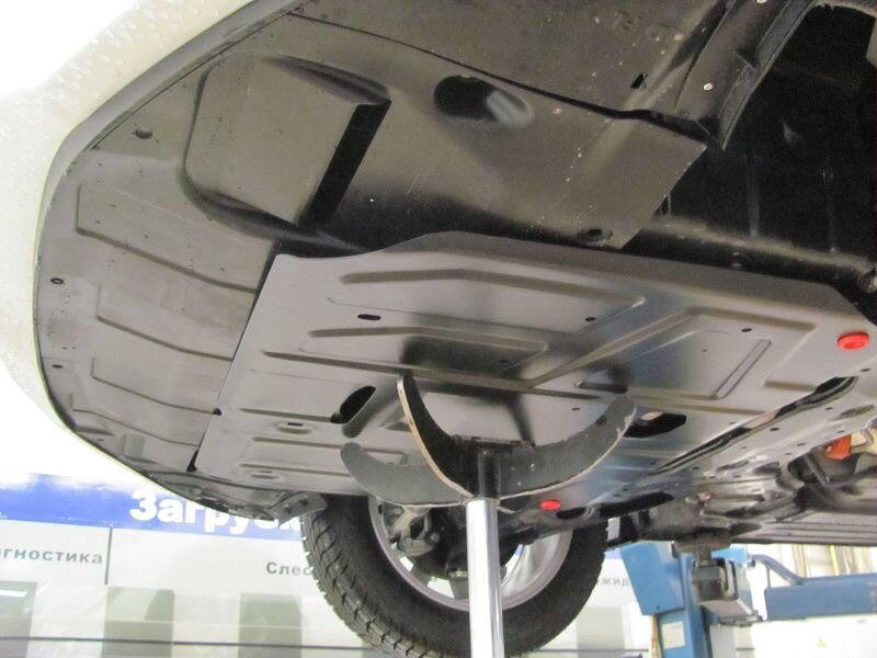 Защита картера и КПП для Hyundai Elantra 5 от Sheriff арт. 10.2101 год. 2011-2015
