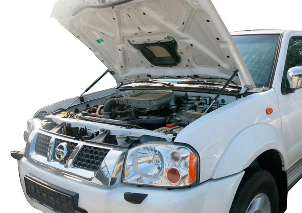 Газовые упоры капота АвтоУпор для Nissan NP300 2008-2015, 2 шт., UNINP3011