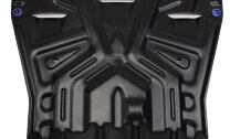 Защита картера и КПП Rival для Kia Optima IV рестайлинг 2018-2020, сталь 1.5 мм, с крепежом, штампованная, 111.2837.1