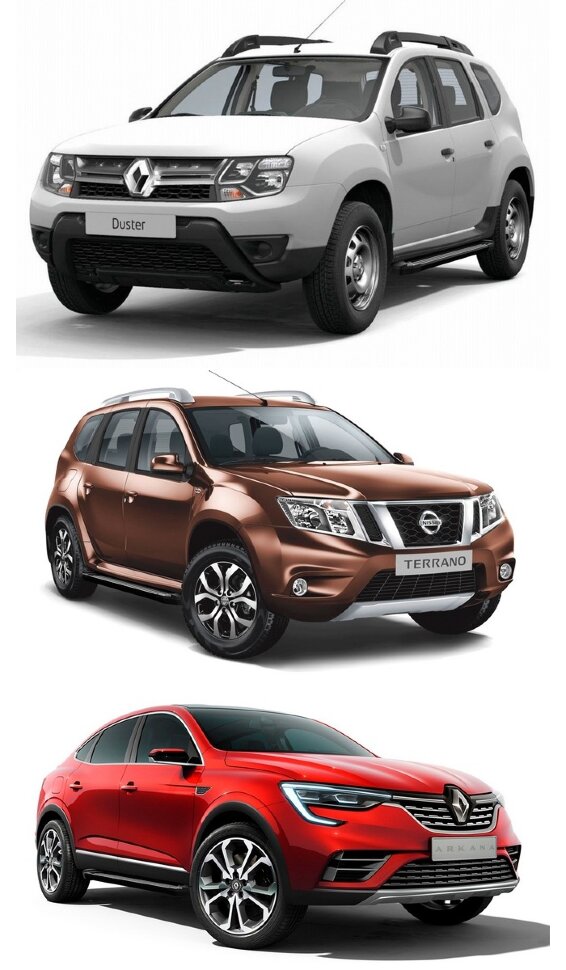 Пороги площадки (подножки) "Black" AutoMax для Renault Duster I, II 2010-2021 2021-н.в., 173 см, 2 шт., алюминий, AMS.F173B.4701.1 с доставкой по всей России