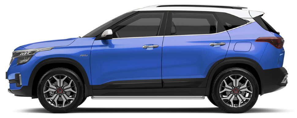 Защита порогов d57 Rival для Kia Seltos 2020-н.в., нерж. сталь, 2 шт., R.2813.002 купить недорого
