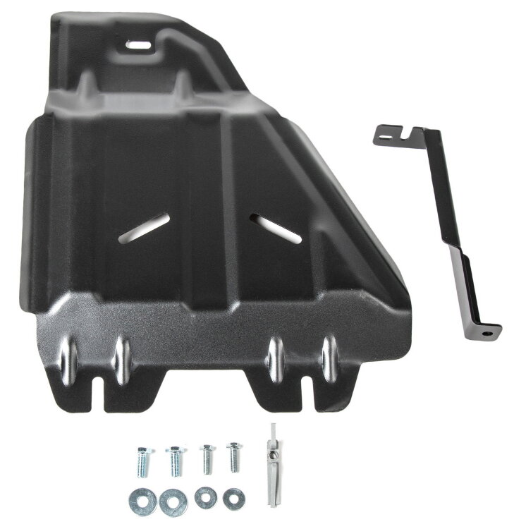 Защита РК АвтоБроня для Toyota Land Cruiser 200 2007-2012 (устанавл-ся совместно с 111.09507.1), штампованная, сталь 1.8 мм, с крепежом, 111.09508.1