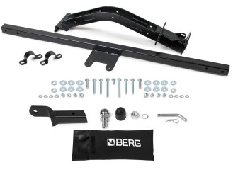 Фаркоп под квадрат Berg для ВАЗ 2121 Urban 2014-2021, шар E, 600/75 кг, F.6017.003