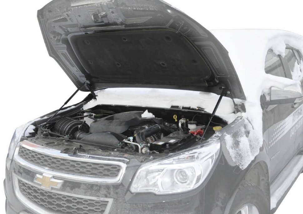 Газовые упоры капота АвтоУпор для Chevrolet TrailBlazer II 2012-2016, 2 шт., UCHTRA012