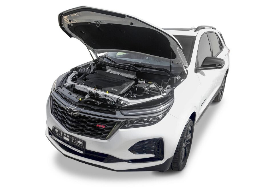 Газовые упоры капота АвтоУпор для Chevrolet Equinox III поколение 2017-н.в., 2 шт., UCHEQU011