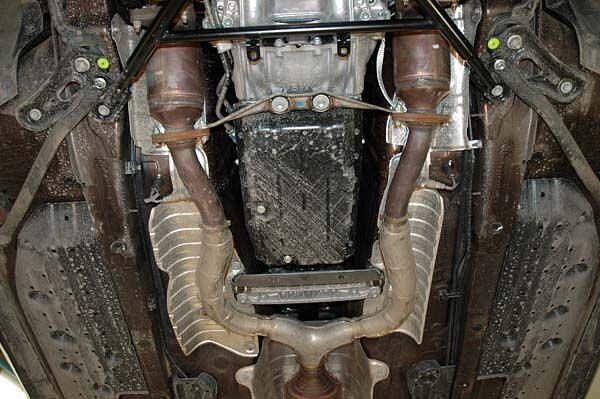 Защита АКПП Lexus SC двигатель 4,3  (2001-2010)  арт: 24.1164