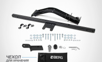 Фаркоп под квадрат Berg для ВАЗ 2131 Urban 2014-2021, шар E, 600/75 кг, F.6017.003
