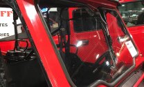Лобовое стекло с дворником и омывателем для Honda Квадроциклов Pioneer 1000/1000-5