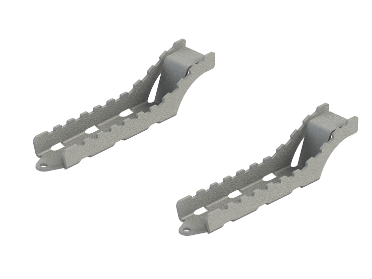 Подножки на квадроцикл для Can-Am (BRP) Квадроциклов Outlander G2 Max 500/650/800/1000/1000X-MR, 2017-19