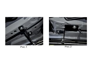 Защита порогов d42 Rival для Mazda CX-5 II 2017-н.в., нерж. сталь, 2 шт., R.3804.002